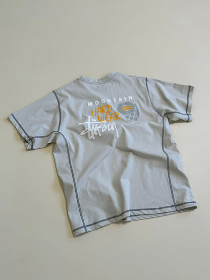 STÜSSY & MOUNTAIN HARDWEAR TEE 聯名撞色縫線短袖T恤