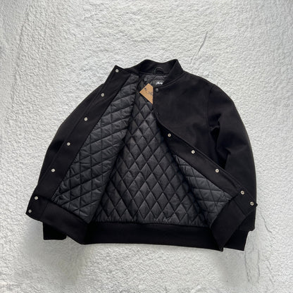 STUSSY SPORT MELTON VARSITY JACKET 校隊毛呢夾克