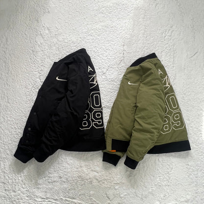 STUSSY x NIKE 聯名雙面穿衍縫鋪棉夾克