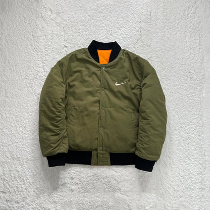 STUSSY x NIKE 聯名雙面穿衍縫鋪棉夾克