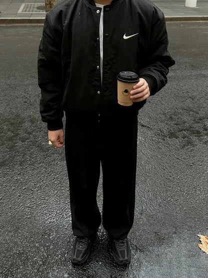 STUSSY x NIKE 聯名雙面穿衍縫鋪棉夾克