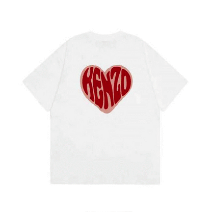 KENZO 發泡印花愛心T恤 - VANASH