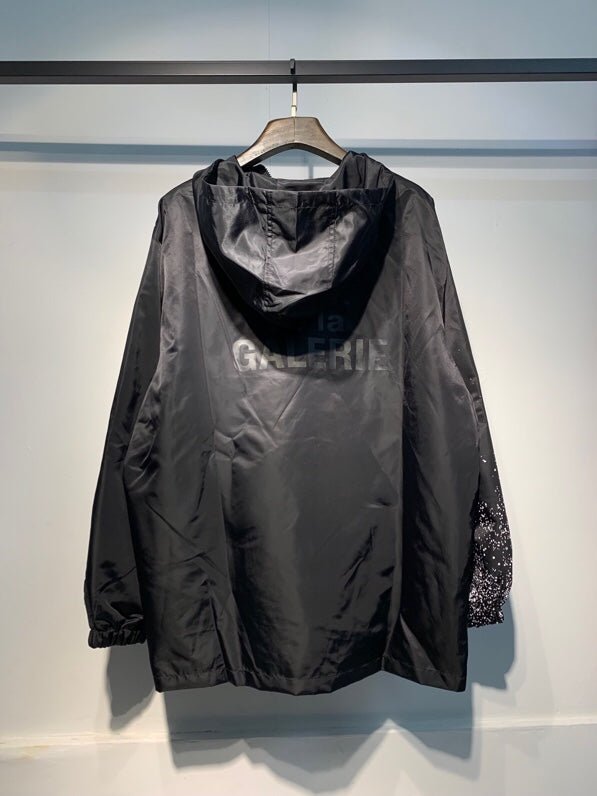 LANVIN x GALLERY DEPT 半拉鍊連帽風衣夾克 - VANASH