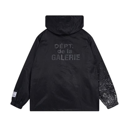 LANVIN x GALLERY DEPT 半拉鍊連帽風衣夾克 - VANASH