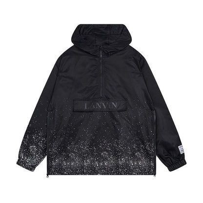 LANVIN x GALLERY DEPT 半拉鍊連帽風衣夾克 - VANASH