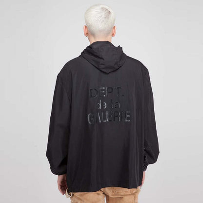 LANVIN x GALLERY DEPT 半拉鍊連帽風衣夾克 - VANASH