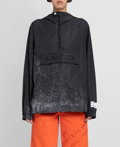 LANVIN x GALLERY DEPT 半拉鍊連帽風衣夾克 - VANASH
