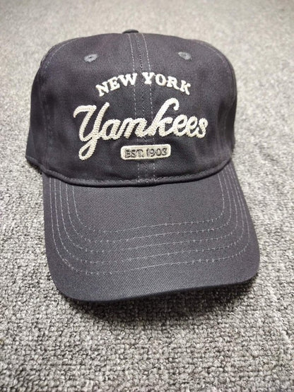 MLB 紐約洋基隊可調式軟頂棒球帽 - VANASH