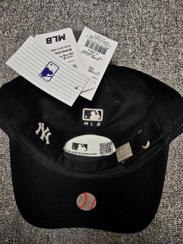 MLB 紐約洋基隊可調式軟頂棒球帽 - VANASH