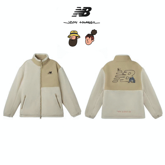 NEW BALANCE JHI 插畫聯名雙面穿羊羔毛外套 - VANASH