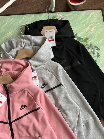 NIKE 女士 棉質連帽運動外套 - VANASH