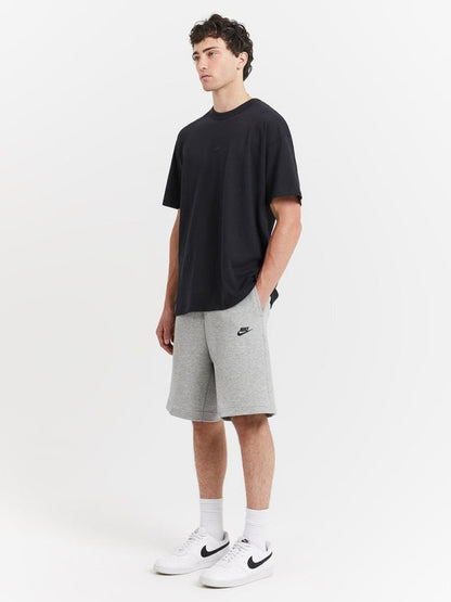 NIKE 棉質純色拉鍊短褲 - VANASH