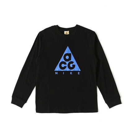 NIKE ACG 經典三角印花圓領長袖T恤 - VANASH