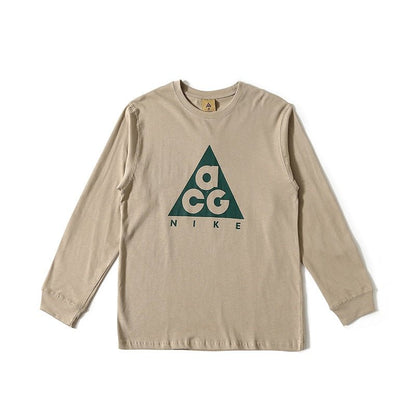 NIKE ACG 經典三角印花圓領長袖T恤 - VANASH