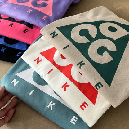 NIKE ACG 經典三角印花圓領長袖T恤 - VANASH