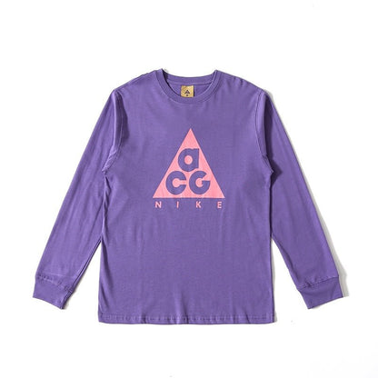 NIKE ACG 經典三角印花圓領長袖T恤 - VANASH