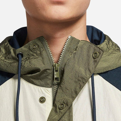 NIKE NSW SWOOSH JKT 點陣大勾勾 連帽外套風衣 男女款 DX6311-010 - VANASH