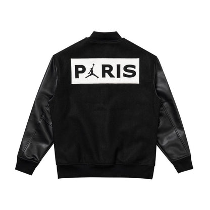 Nike Paris Saint-Germain 飛人喬丹 毛呢棒球外套 巴黎聖日爾曼 聯名款 - VANASH
