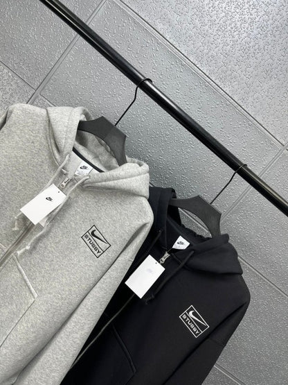 NIKE x STUSSY 聯名刷毛連帽外套 - VANASH