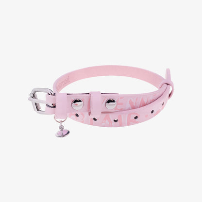 Vivienne Westwood Choker 土星球墜飾皮革項圈