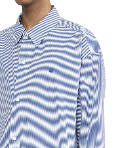 Carhartt WIP L/S Asher Shirt 輕質直條紋襯衫