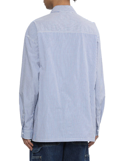 Carhartt WIP L/S Asher Shirt 輕質直條紋襯衫