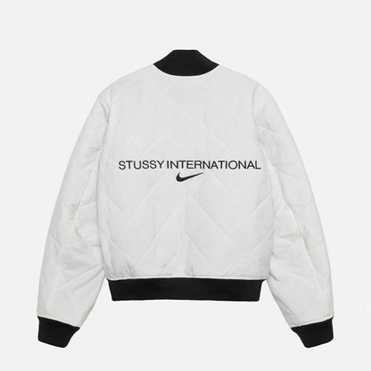 STUSSY x NIKE 聯名雙面穿衍縫鋪棉夾克