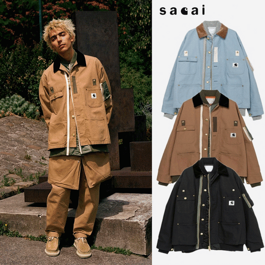 SACAI X CARHARTT 卡哈特雙層結構工裝外套 - VANASH