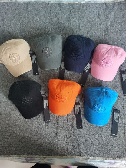 STONE ISLAND 石頭島十字徽章棒球帽 - VANASH