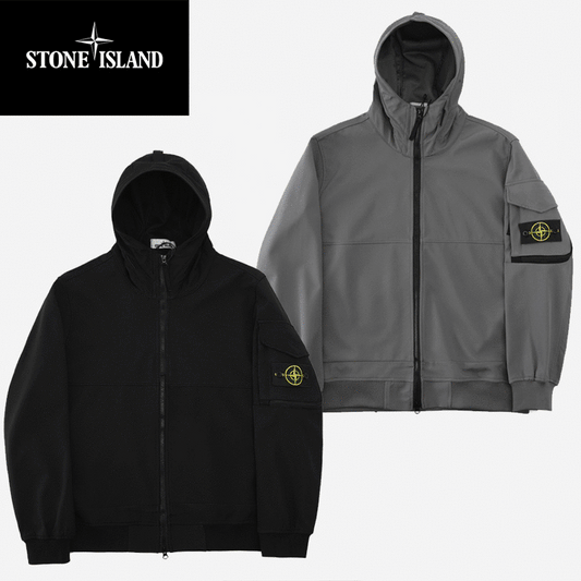 - 全新特價 - STONE ISLAND 石頭島連帽機能夾克(L號) - VANASH