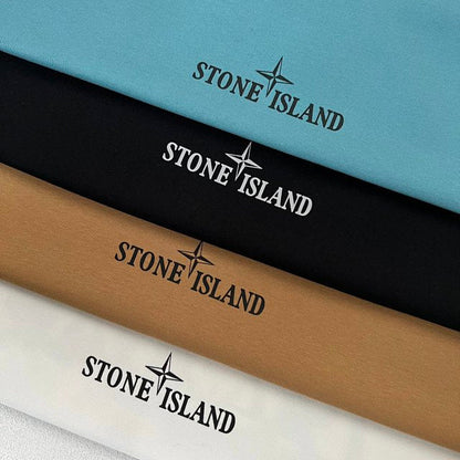 STONE ISLAND 石頭島LOGO印花短袖T恤 - VANASH