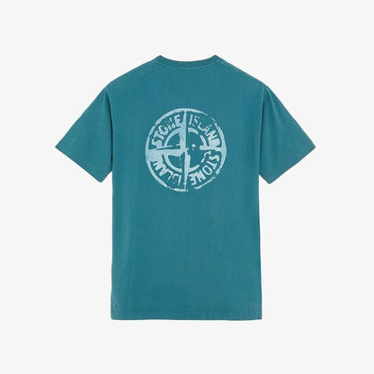STONE ISLAND 石頭島LOGO印花短袖T恤 - VANASH