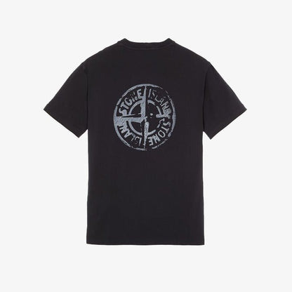STONE ISLAND 石頭島LOGO印花短袖T恤 - VANASH