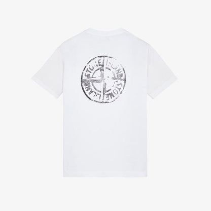STONE ISLAND 石頭島LOGO印花短袖T恤 - VANASH
