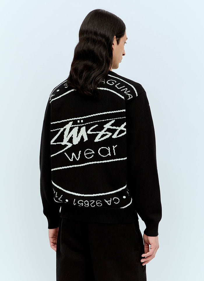 STUSSY LAGUNA ICON 線嵌針織上衣