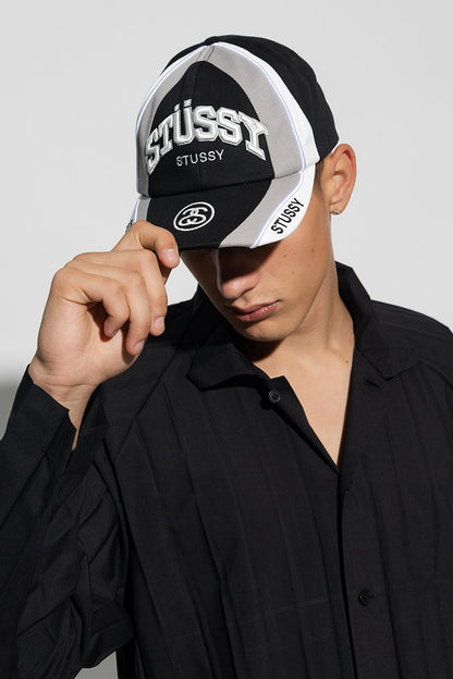 STUSSY 刺繡賽車棒球帽