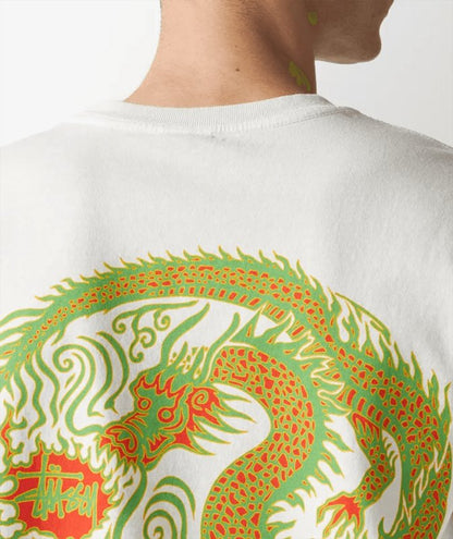- 全新特價 - STUSSY 龍年限定祥龍圖騰短袖T恤(白色) - VANASH