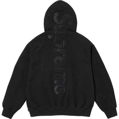 - 全新特價 - SUPREME 直排LOGO刷毛連帽上衣(藍L) - VANASH