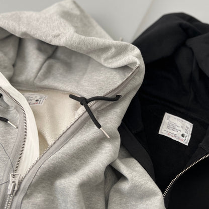 SACAI x CARHARTT WIP 卡哈特解構連帽抓絨外套