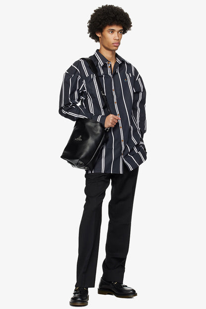 Vivienne Westwood 皮革水桶托特包