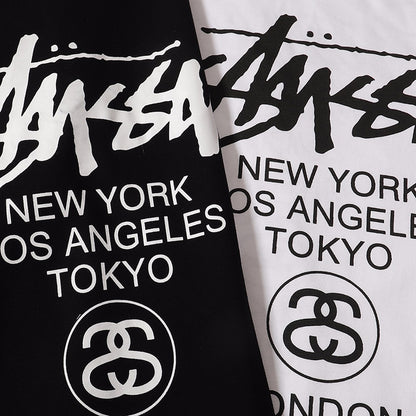 - 全新特價 - STUSSY WHITE WORLD TOUR T-SHIRT 世界巡遊短袖T恤 | 白色XL號
